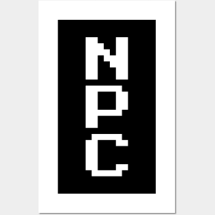 NPC - Non Playable Character Posters and Art